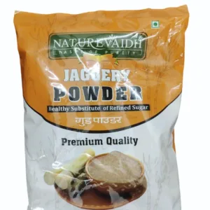 Naturevaidh Natural Jaggery Powder (Chemical-Free | Unrefined | Rich in Minerals)