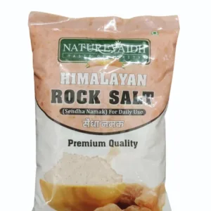 Naturevaidh Himalayan Rock Salt (Pink Salt | 100% Natural | Unprocessed & Mineral Rich)